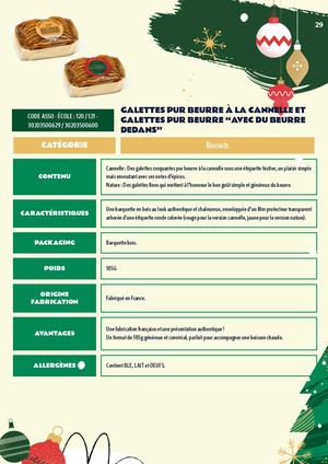 GALETTES PUR BEURRE À LA CANNELLE Et GALETTES PUR BEURRE “AVEC DU BEURRE DEDANS”.