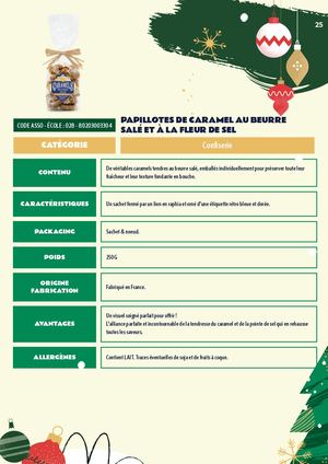 PAPILLOTES DE CARAMEL AU BEURRE SALÉ ET À LA FLEUR DE SEL