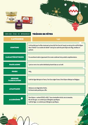 TRÉSOR DE FÊTES
