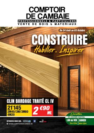 Construire. Habiller. Inspirer