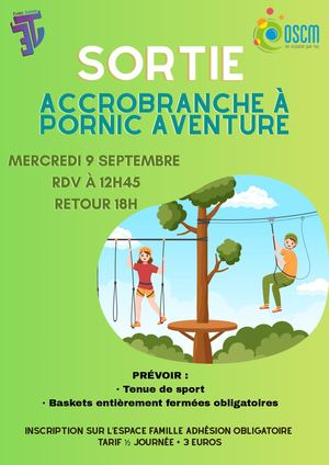 Sortie Accrobranche Du 9 Septembre