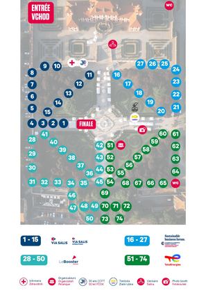 Pétanque 2026 - Plan des terrains