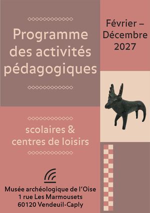 Programme des activités scolaires 2026-2027