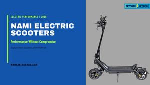 Nami Electric Scooters: Performance Without Compromise | WYRDRYDS