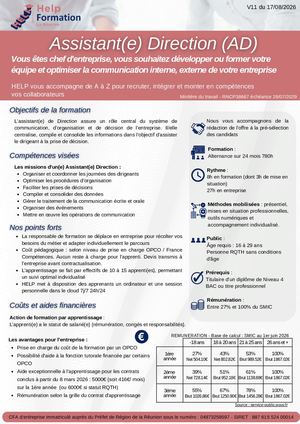 TP ASSISTANT(E) DE DIRECTION - RNCP38667