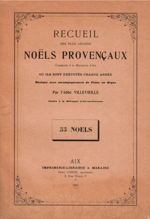 Recueil Des Plus Anciens Noëls Provençaux Page 00 à 99
