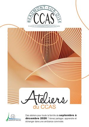 LES ATELIERS DU CCAS - de Sept. à Déc. 2026