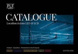 Catalogue 2026 - PLF Events