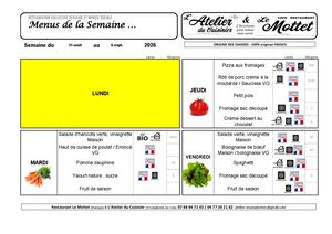 S 36 Menu Scolaire Ltj