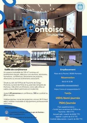 Salle De Conférence Cergy Pontoise Tourisme