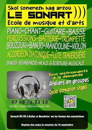 Le Sonart Livret 2026 2027