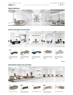 Ergospace Office Desk Collection Catalog Dubai