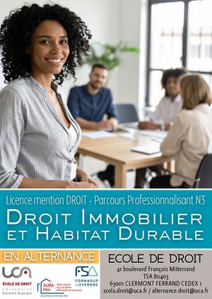 Brochure Alternance Licence 3 Dihd Droit 2026 2027