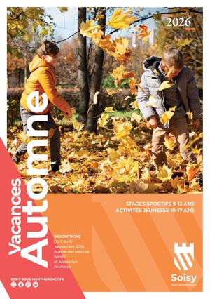 Vacances automne 2026