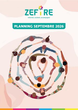 ZEFIRE SUD - Planning Des Permanences Septembre 2026