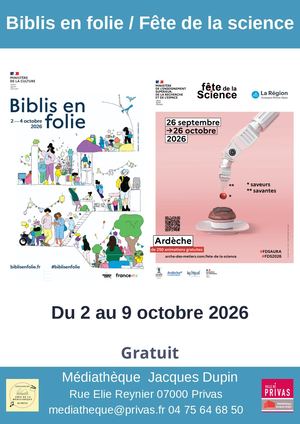 Biblis En Folie / Fête de la science 2026