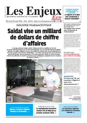 LES ENJEUX ECO N°970