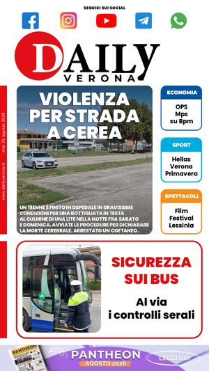 Daily Verona 25 Agosto 2026