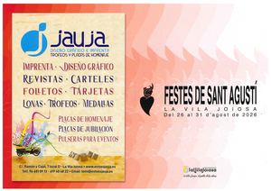 Programa Sant Agustí 2026