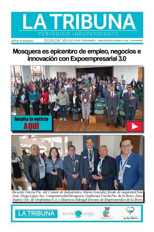 Diario 25 De Agosto De 2026 Edición 2387