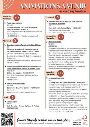 Affiches Animations Septembre 2026