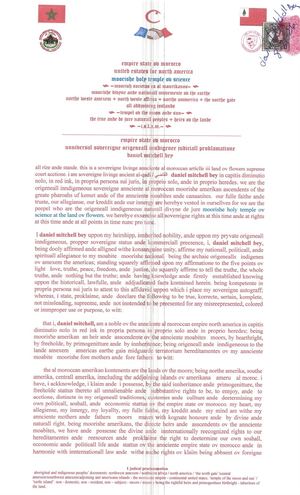 Document 2026 08 25 150116 Judical Notice & Name Declaration For Daniel Mitchell Bey