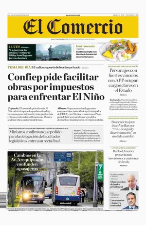 2026 08 25 Diario El Comercio