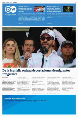 2026 08 25 Diario Deutsche Welle De