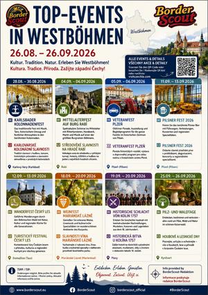 CZ Veranstaltungen 26.08. bis 26.09. 2026 De Cz