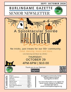 September October 2026 Senior Gazette