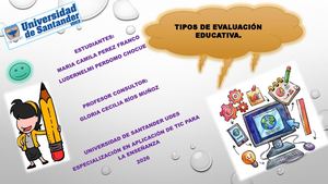 Tipos De Evaluación