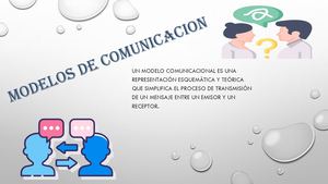 Modelos De Comunicacion
