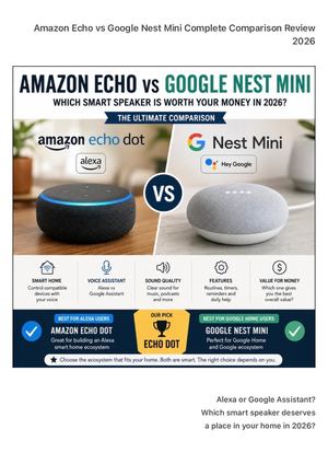 Amazon Echo Vs Google Nest Mini Complete Comparison Review 2026