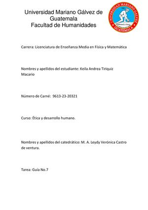 Ética 7
