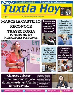 Tuxtla Hoy 26 De Agosto 2026 Ok