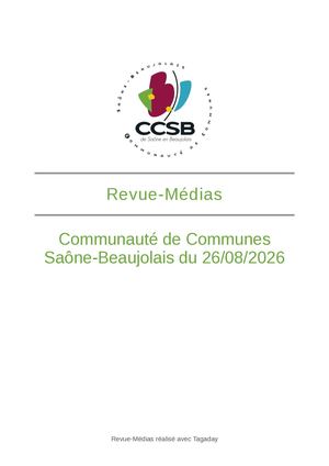 Revue de presse du 26 août 2026
