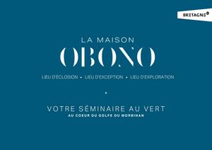 Séminaire Au Vert | La Maison OBONO