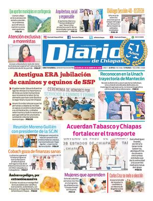 Portada, Miércoles 26 De Agosto De 2026