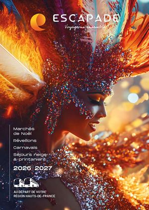 Brochure Hiver-Printemps Voyages autocar Escapade 2026-2027
