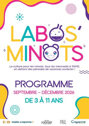 Labos' Minots - Septembre à Décembre