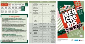 Dépliant Mercredis Sportifs 2026 2027