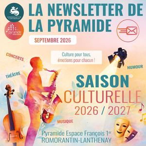 La newsletter de la Pyramide - septembre 2026