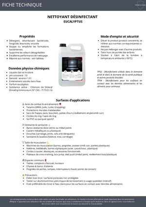 Fiche Technique Désinfectant