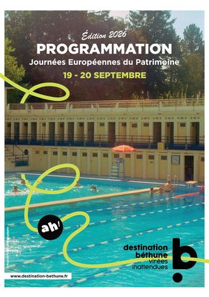 Programme des Journées Européennes du Patrimoine - Destination Béthune