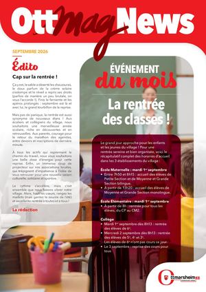 Ottmag News septembre