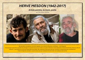 Hervé Mesdon, artiste peintre, écrivain, poète