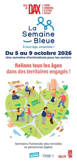 Programme Semaine Bleue Dax 2026