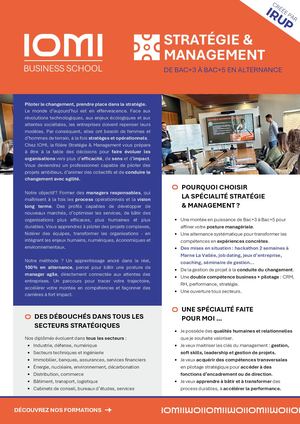 26-27 IOMI Fiches Spé Stratégie & Management