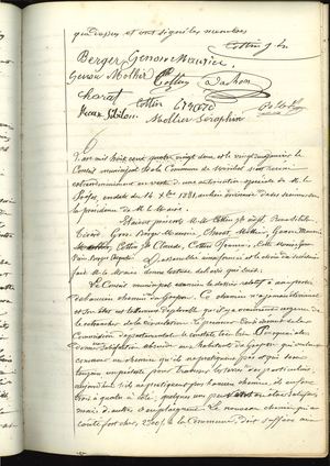 1882 - Délibérations