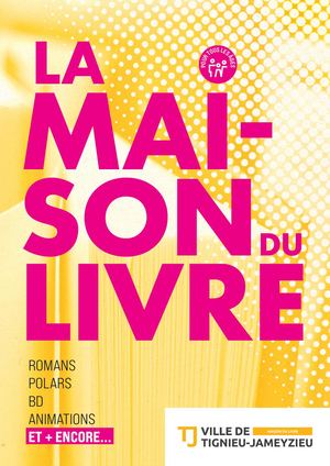 Plaquette Maison du livre 2026 2027